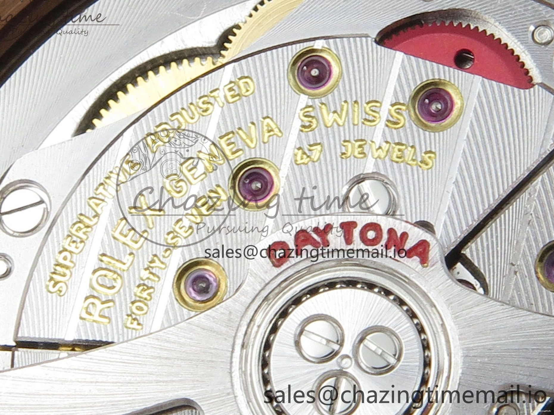 Bracelet Stick Dial 1:1 Black RG APSF Markers RG Best Daytona Edition 904L 126505 RG On SH4131 1229